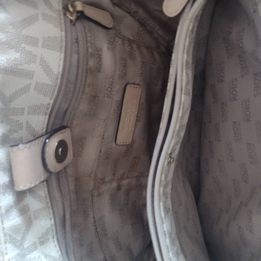 Michael Kors Beige Monogram Men's Bag